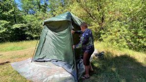 Обзор шатра EastShark ES-67. Сколько же в нем места!