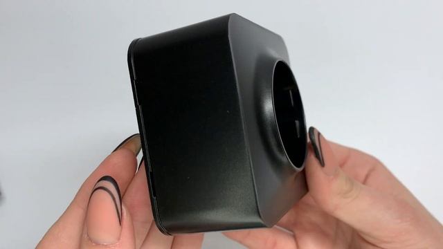 Розетка одинарна накладна з/з чорний графіт VIDEX BINERA смотреть онлайн