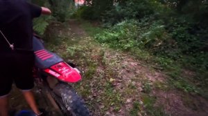 Покатушка в лесу PWR fr300pro / motoland xr300 lite Закончился бензин