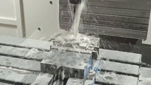 Сталь 40Х. Фрезерная обработка на станке с ЧПУ.