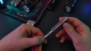 Моя первая EDC Тактическая титановая ручка - Nextorch NP11 Ti