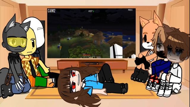 Реакция Команда смотрит Жуткая девушка Kassandra Уже в тво смотреть онлайн