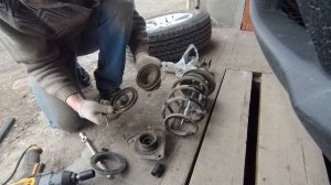 ЗАМЕНА ПЕРЕДНИХ ПРУЖИН И АМОРТИЗАТОРОВ KIA SPORTAGE SL 3G