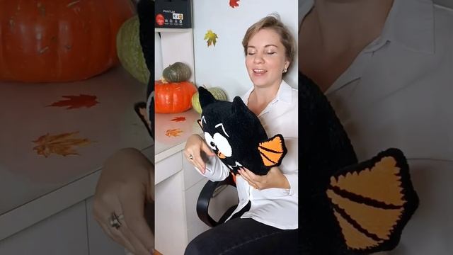 Подушка Летучая Мышка по МК @elena_pantsyreva