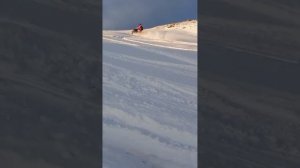 Снегоход Aodes snowcross 1000 swt, как не едет в горах!