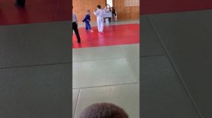 Одни из первых соревнований по дзюдо, 7 лет