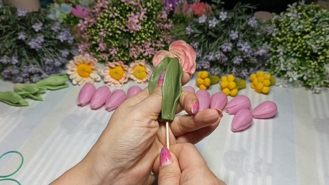 Весенние цветы для мыловаров, большой набор тюльпанов смотреть онлайн