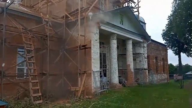 Выездной пескоструй.