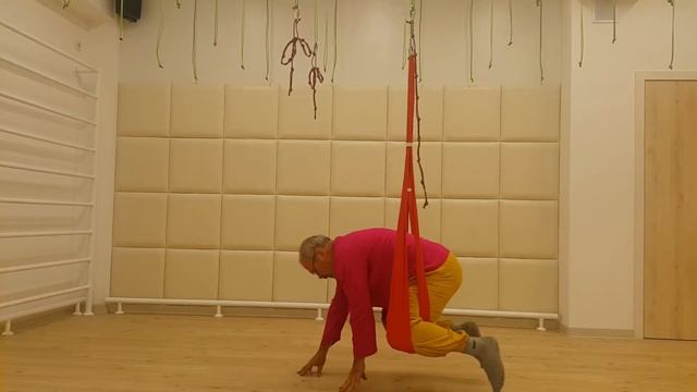 Опора на пол и баланс с опорой на колени. Начальный уро смотреть онлайн