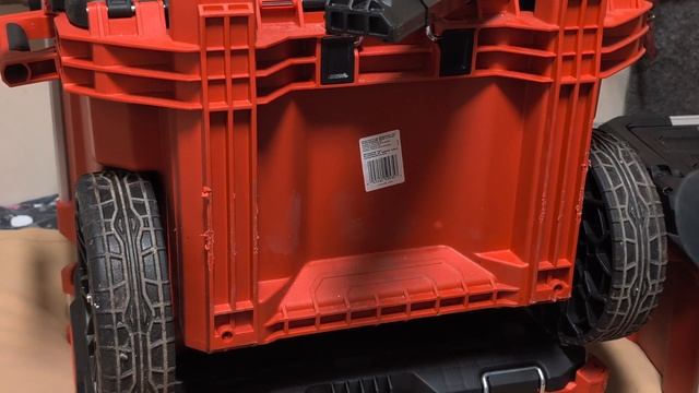 Доработка Milwaukee PACKOUT Trolley Box. Быстросъемная ручка. смотреть онлайн
