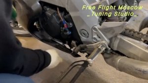 Установка бокового пластика Suzuki SV 650-1000