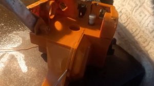 бензопила Promo лопнул топливный бак по шву