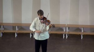 И. С. Бах - Соната No. 1 BWV 1001 - II. Фуга. Алексей Тищенко