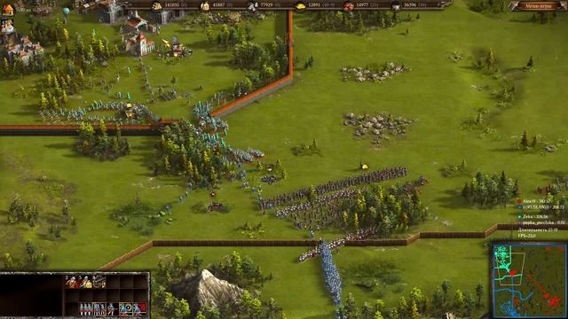 1vs2 Человек крепость против пики точеной Казаки 3 рейти смотреть онлайн