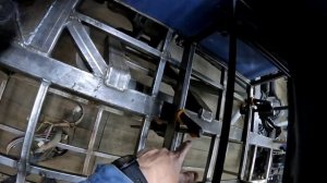 Продолжаю салон вездехода. на мостах nissan patrol с электро