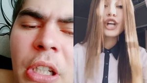 юное тело в голубом одеяле