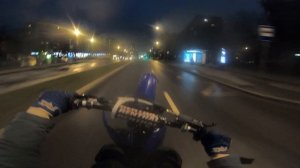 СТАНТ В ГОРОДЕ НА YAMAHA YZ85 | УЧУСЬ ЕЗДИТЬ