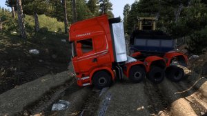 301 / ETS2 1.53 / Суровая Россия Забайкалье "R7" / КАМАЗ 65225 БАТЫР / Вот ОНО, БЕЗДОРОЖЬЕ!)))