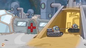 HomeAnimations – Мультики про танки  Эксперименты с лунным камнем - Мультики про танки