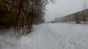 По глубокому снегу на полноприводном электро фэтбайк?