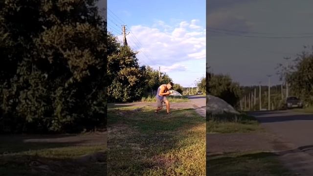 ТРЕНИРОВКА С ТЕННИСНЫМ МЯЧОМ 2