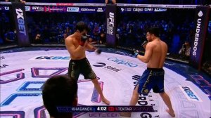 Камиль каратэ vs Еркебулан Токтар сломал челюсть