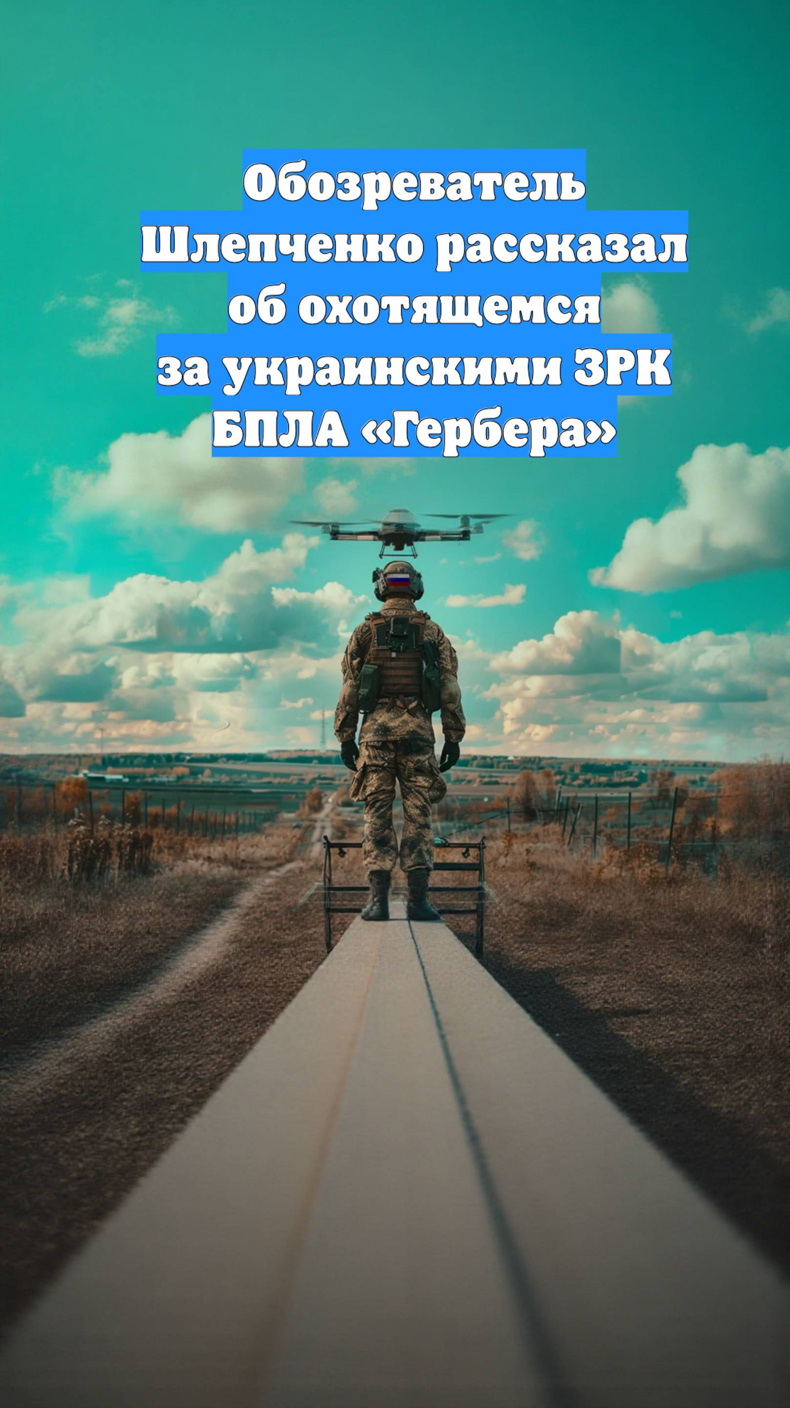 Обозреватель Шлепченко рассказал об охотящемся за украинскими ЗРК БПЛА «Гербера»