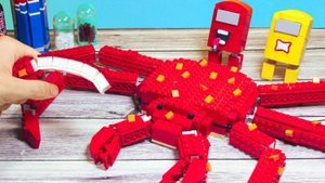 "Я СЪЕЛ LEGO-КРАБА! Можно ли отравиться кубиками? (Stop Motion + ASMR)"