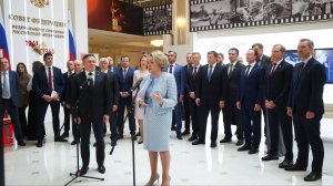 Валентина Матвиенко открыла выставку «Гордость. Вдохновение. Мечта»
