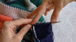 Про плед. Часть 2. Обвязка.