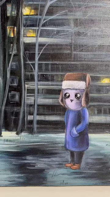 5000₽. 30*30 Акрил, холст на подрамнике. Доступно к приобре смотреть онлайн