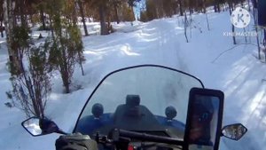 Снегоход Хома-500 покатушка