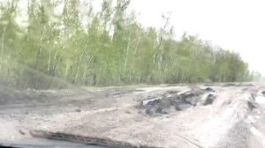 Узнаёте эту дорогу не далеко от Омска