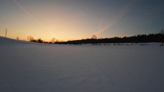 Снегоход Буран. Нашел озеро. смотреть онлайн