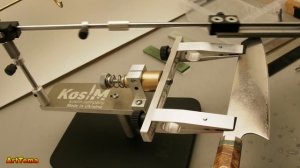 Как наточить шеф нож из дамасской стали как бритву 📌 ?