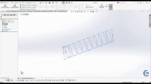 Пружина сжатия в Solidworks