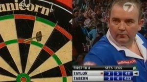 Дартс на 7тв. Фил Тейлор. Стооо вооосемьдесяяят! 180!