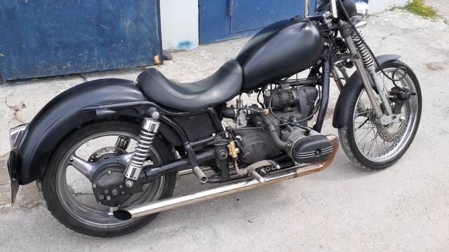 мотоцикл Урал кастом!