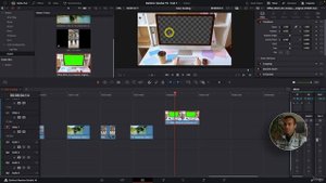 Davinci resolve - 5.5 - Greenscreen Effect (Обучение)