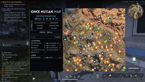 Once Human интерактивная карта. Где искать ящики и девиантов ?