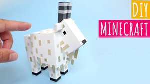 Оригами Майнкрафт козел из бумаги | Майнкрафт игрушка