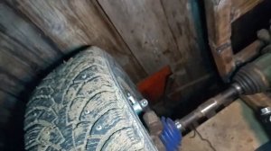 Тормозная система готова на самодельный квадроцикл ч?