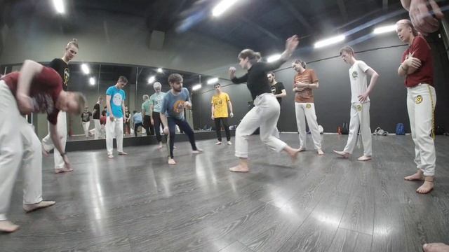 Рода с тренировки 26.12.2023.  Roda de capoeira