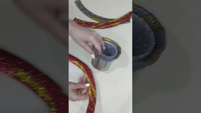 Красивая поделка из жестяной банки/Beautiful craft from a tin can смотреть онлайн