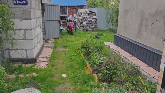 Скутер ВИЗАРД..замена бензо шланга..Синий Мягкий ..Силиконовый..