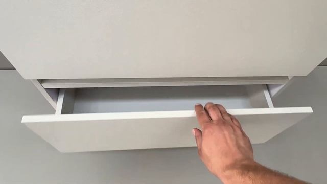 Водоустойчив шкаф от ПВЦ с черна мивка Mila 70 Gray Black смотреть онлайн