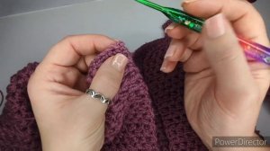 Crochet #97 How to crochet " Beaded " cardigan / coat for girls / Part 2
