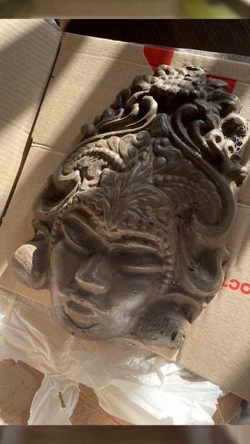 Декоративная маска из чугуна! #shorts #денискульчицький #u смотреть онлайн