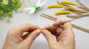 🌾КОЛОСКИ для осеннего декора 🌾 Spikelet Pipe Cleaners DIY
