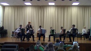 Ансамбль баянистов преподаватель Сидорова Г.П.